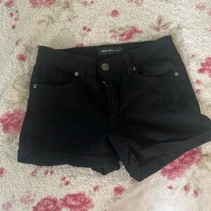 black aeropostale shorts